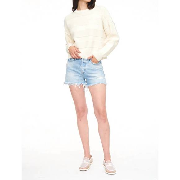 PISTOLA Pants - NEW PISTOLA nova high rise relaxed cut off in aloe vintage